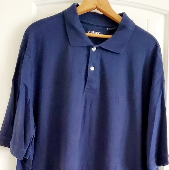 Chaps navy blue polo - Picture 3 of 5